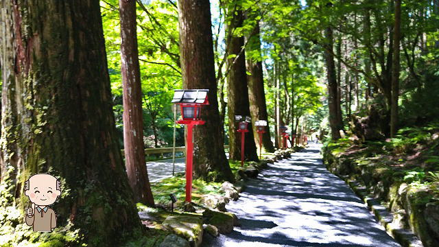 貴船神社参道