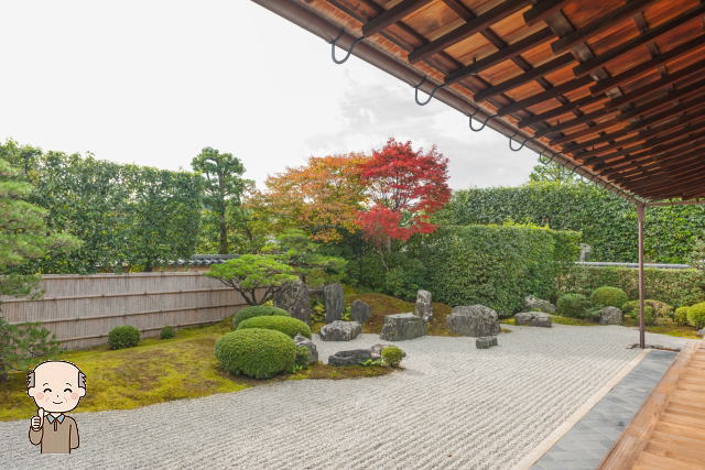 大徳寺の枯山水