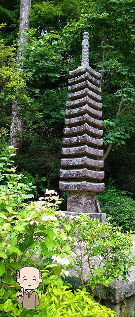 岩船寺 十三重石塔