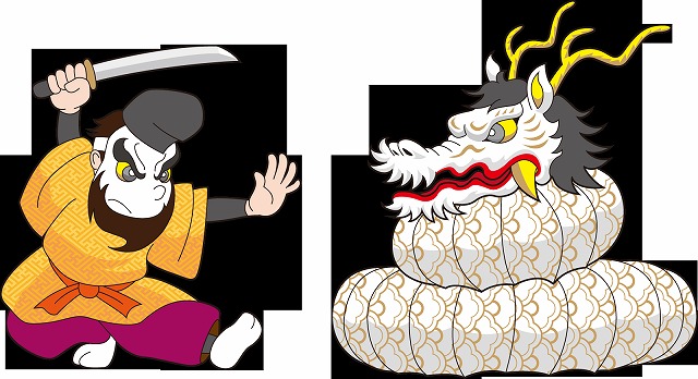 須佐之男命とヤマタノオロチ